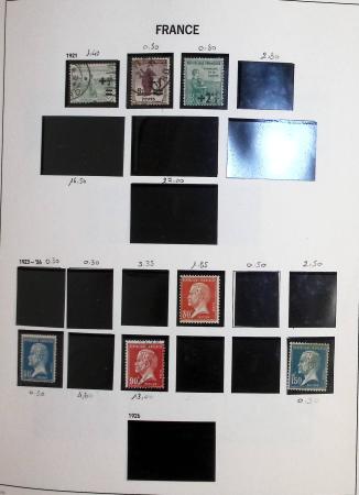 1849-2000 Stock de plusieurs collections plus ou moins