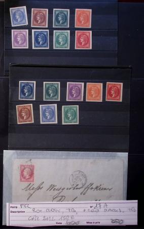 1849-2008, Solide collection surtout de neufs en 11