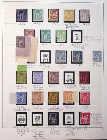 1849-2008, Solide collection surtout de neufs en 11