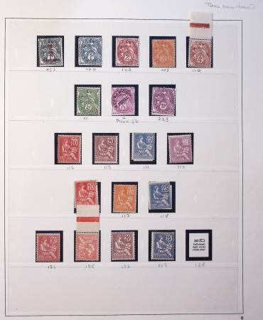 1849-2008, Solide collection surtout de neufs en 11