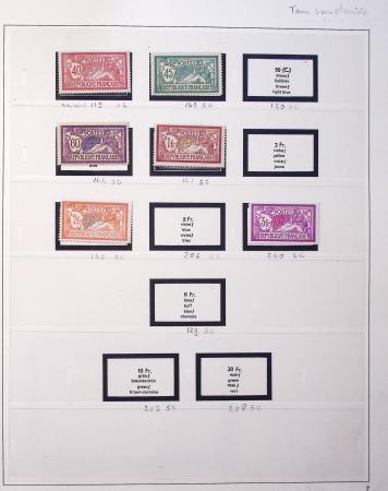 1849-2008, Solide collection surtout de neufs en 11
