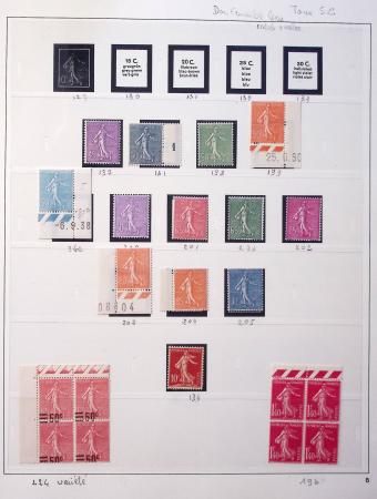 1849-2008, Solide collection surtout de neufs en 11