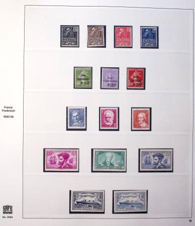 1849-2008, Solide collection surtout de neufs en 11