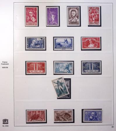 1849-2008, Solide collection surtout de neufs en 11