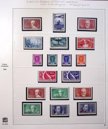 1849-2008, Solide collection surtout de neufs en 11