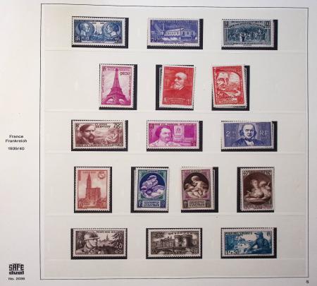 1849-2008, Solide collection surtout de neufs en 11