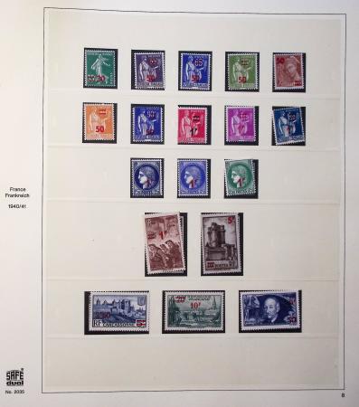 1849-2008, Solide collection surtout de neufs en 11