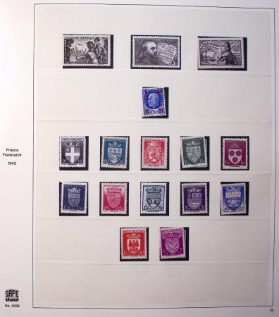 1849-2008, Solide collection surtout de neufs en 11