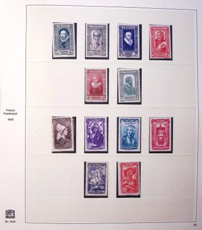 1849-2008, Solide collection surtout de neufs en 11