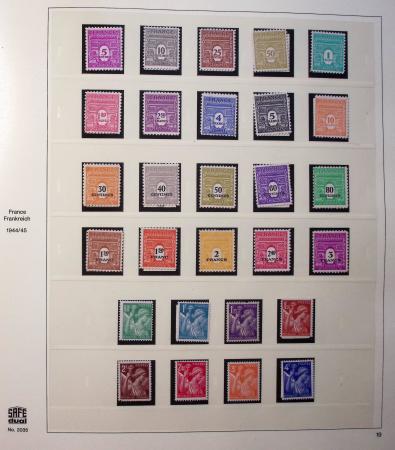 1849-2008, Solide collection surtout de neufs en 11