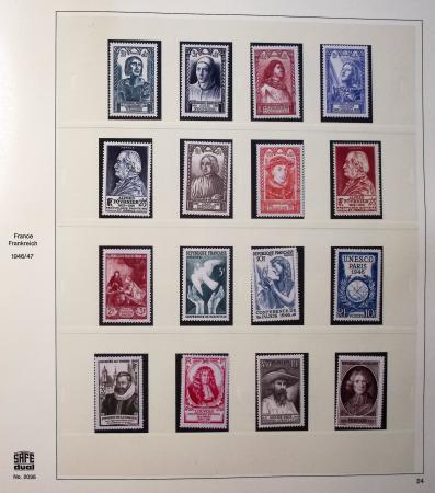 1849-2008, Solide collection surtout de neufs en 11