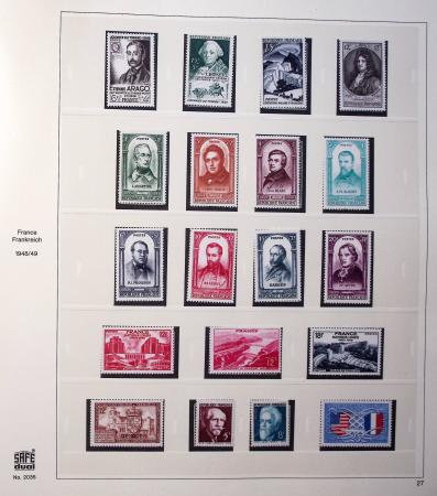 1849-2008, Solide collection surtout de neufs en 11