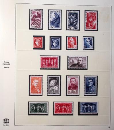 1849-2008, Solide collection surtout de neufs en 11