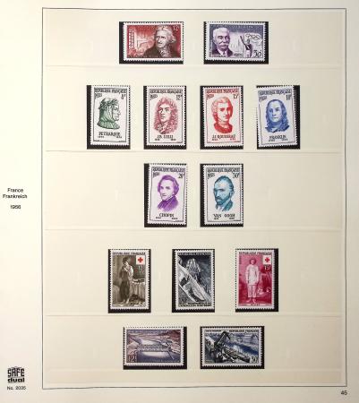 1849-2008, Solide collection surtout de neufs en 11