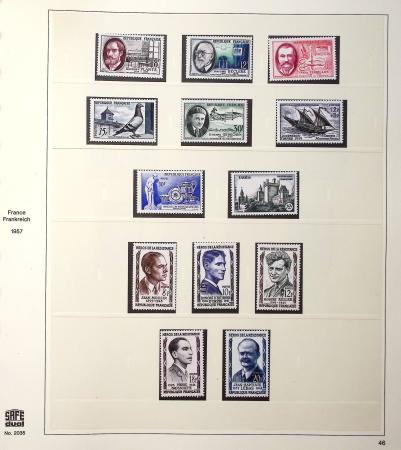 1849-2008, Solide collection surtout de neufs en 11