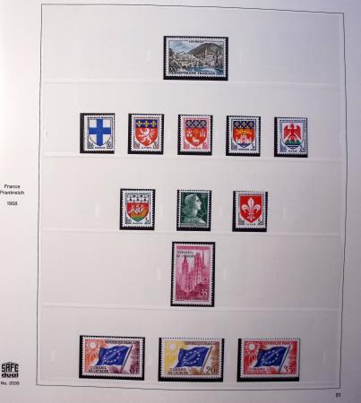 1849-2008, Solide collection surtout de neufs en 11