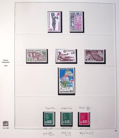 1849-2008, Solide collection surtout de neufs en 11