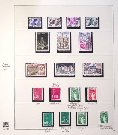 1849-2008, Solide collection surtout de neufs en 11