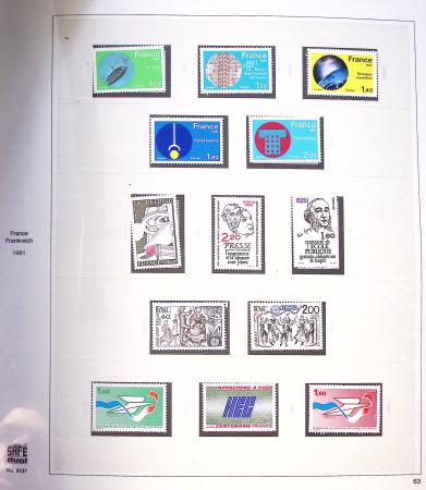 1849-2008, Solide collection surtout de neufs en 11