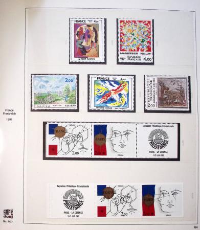 1849-2008, Solide collection surtout de neufs en 11