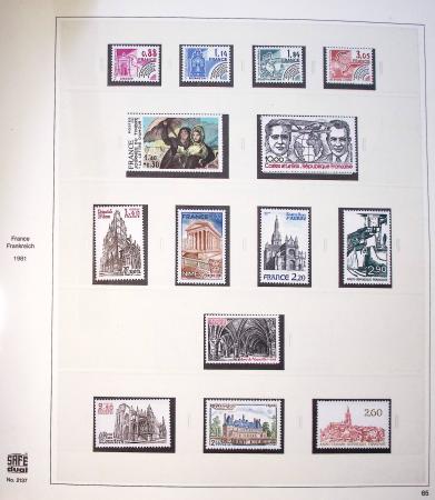 1849-2008, Solide collection surtout de neufs en 11