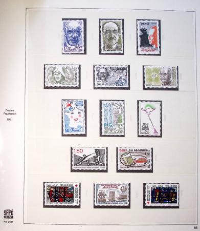 1849-2008, Solide collection surtout de neufs en 11