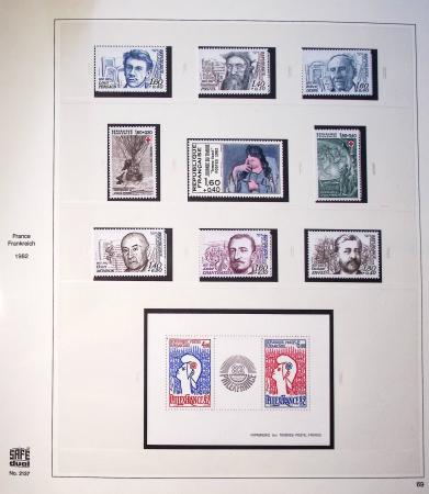 1849-2008, Solide collection surtout de neufs en 11