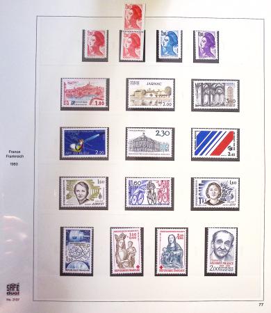 1849-2008, Solide collection surtout de neufs en 11