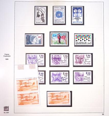 1849-2008, Solide collection surtout de neufs en 11