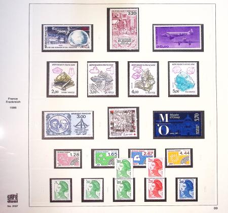 1849-2008, Solide collection surtout de neufs en 11