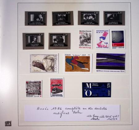 1849-2008, Solide collection surtout de neufs en 11