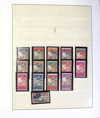 1859-2004, Collection des colonies françaises, avec