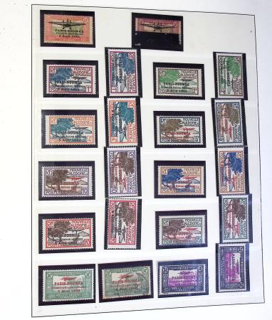 1859-2004, Collection des colonies françaises, avec