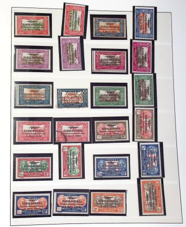 1859-2004, Collection des colonies françaises, avec