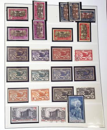 1859-2004, Collection des colonies françaises, avec