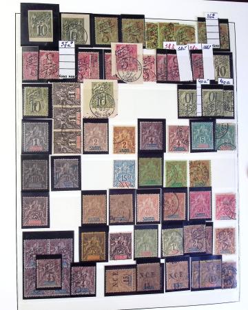 1859-2004, Collection des colonies françaises, avec