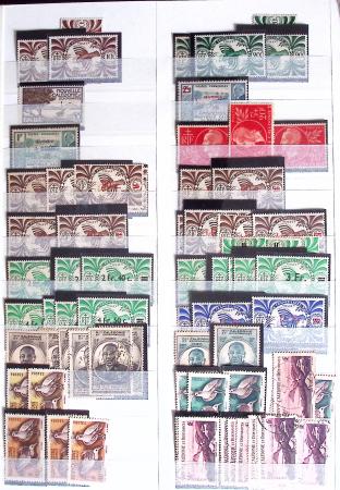 1859-2004, Collection des colonies françaises, avec