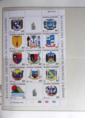 1859-2004, Collection des colonies françaises, avec