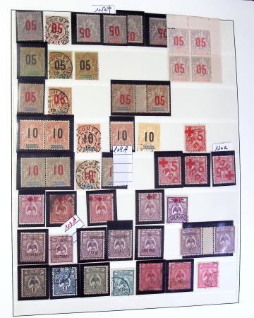 1859-2004, Collection des colonies françaises, avec