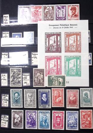 1849-1980, Ensemble d'anciens puis de plus récents