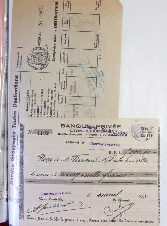 1849-1960 Ensemble de lettres certaines très intéressantes