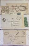 1849-1960 Ensemble de lettres certaines très intéressantes