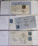 1849-1960 Ensemble de lettres certaines très intéressantes