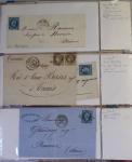 1849-1960 Ensemble de lettres certaines très intéressantes