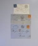 1849-1960 Ensemble de lettres certaines très intéressantes