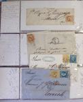 1849-1960 Ensemble de lettres certaines très intéressantes