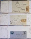 1849-1960 Ensemble de lettres certaines très intéressantes