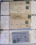 1849-1960 Ensemble de lettres certaines très intéressantes