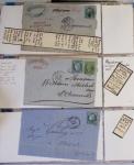 1849-1960 Ensemble de lettres certaines très intéressantes