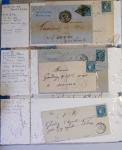 1849-1960 Ensemble de lettres certaines très intéressantes